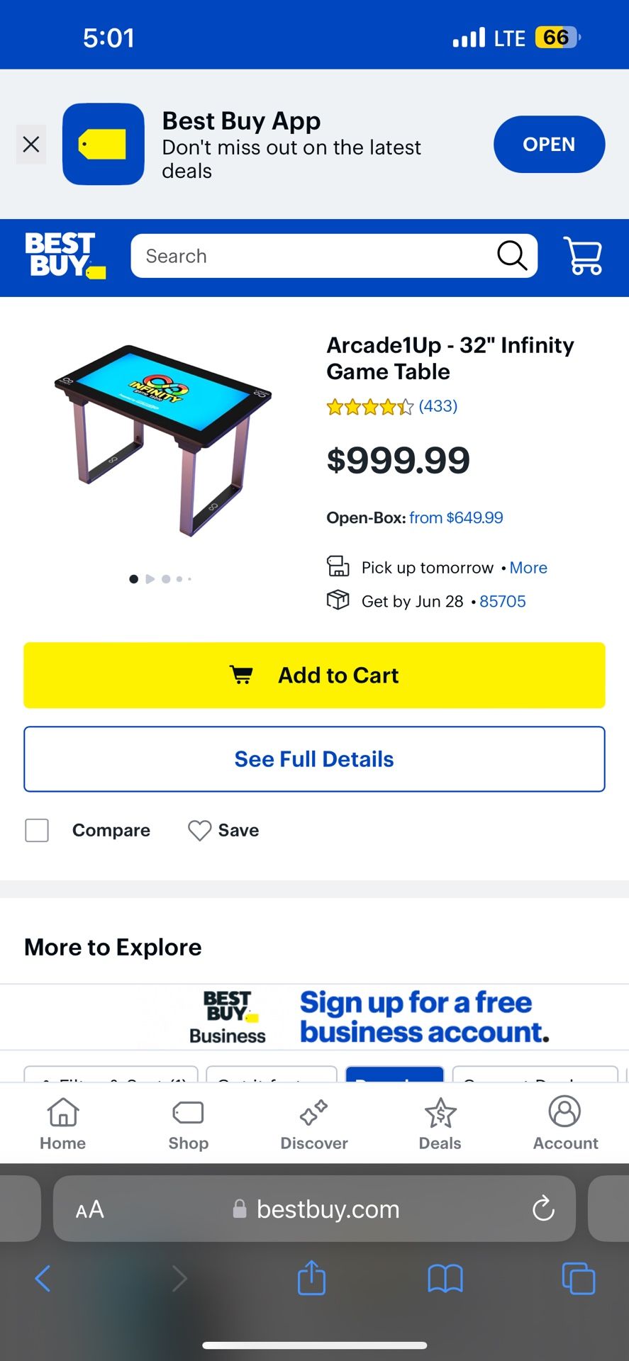 Infinity Gaming Table