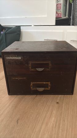 Vintage drawer organizer