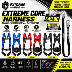 Extreme PPE Extreme Core Fall Protection Harness