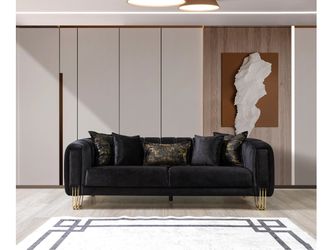 Diamond Black Sofa