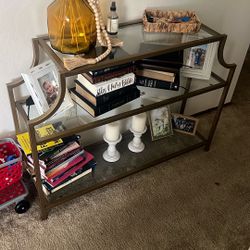 Glass Entry Table