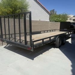 2018 Trailer 25x8.3 hauler, custom made with NV Title