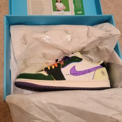 Jordan 1 Low Doernbecher Ds Size 10.5 