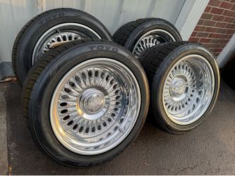 FORD OR CHEVY 5 LUG -NEW 17x11 center line billets 2 piece wrapped in Toyo tires