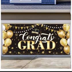 Graduation Congrats Banner - Garage 
