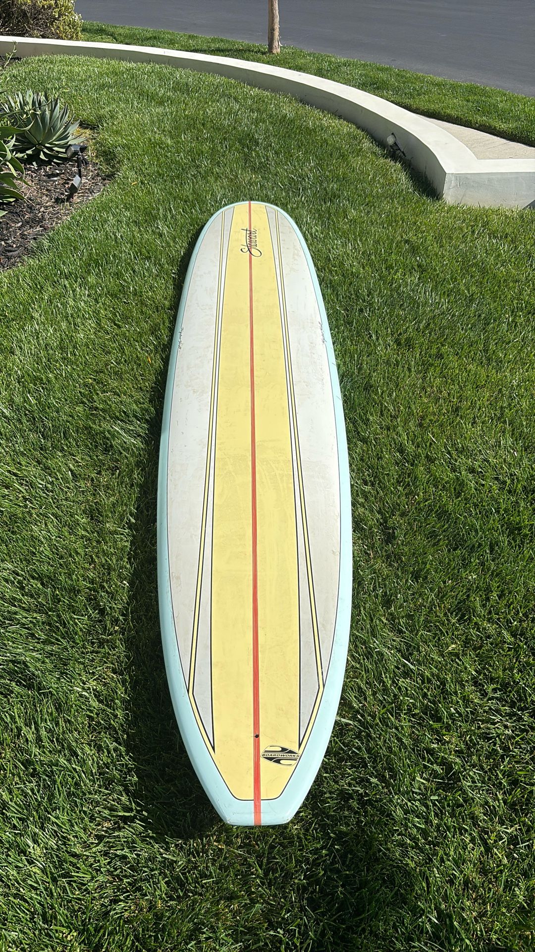 10’ stewart longboard
