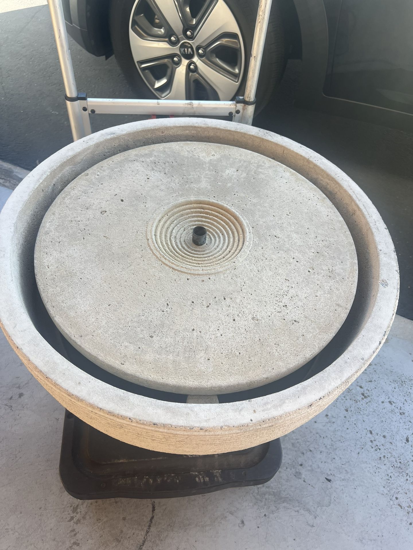 Patio Fountain white/beige 