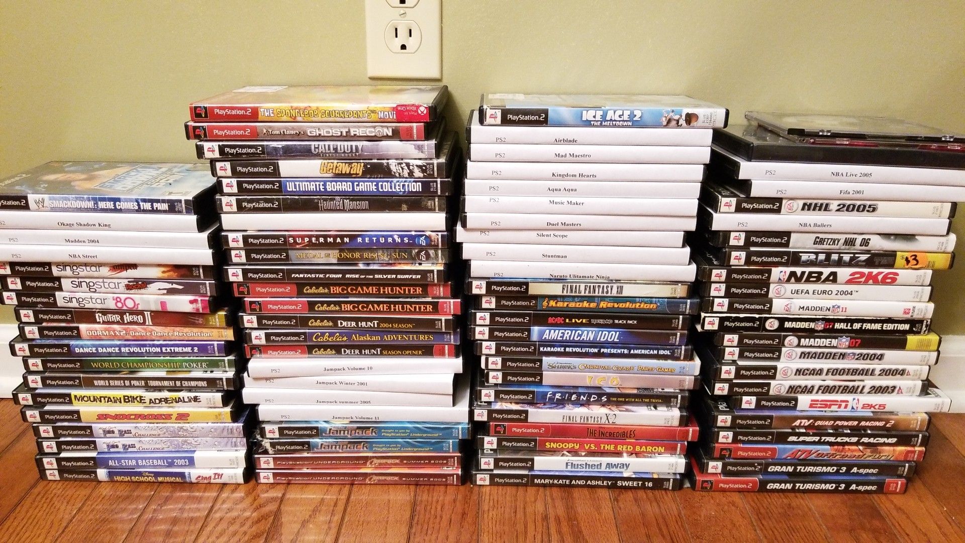 100+! Ps2 video game lot! Pick and choose. Rare and common games