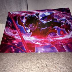 DEMON SLAYER ANIME POSTER $200