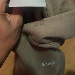 Green Essential Hoodie Kids medium