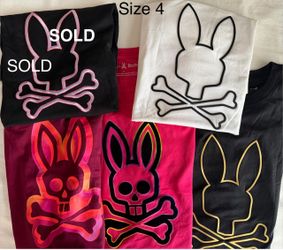 Psycho Bunny Shirts Size 4 $20 each