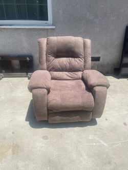 Delivery Available/ Ashley’s furniture Suede Recliner