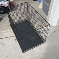 large dog cage  