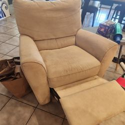 IKEA microfiber recliner