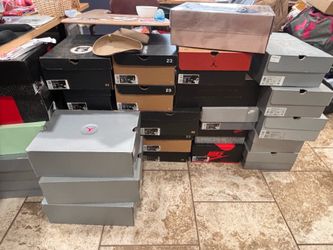 Empty Jordan Shoe Boxeses $3 each
