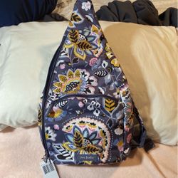 Lighten up online sling backpack