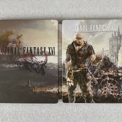 Final Fantasy XVI Custom made Steelbook Case only for PS4/PS5/Xbox (No Game) New