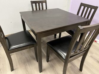 New Five Piece Dining Set Table And Four Chairs On Sale Now Dont Miss