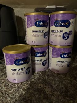 Enfamil Gentlease Infant Formula – 5 Cans