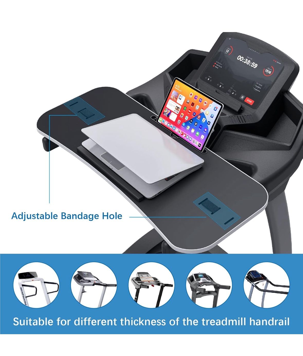 New Treadmill Desk Attachment