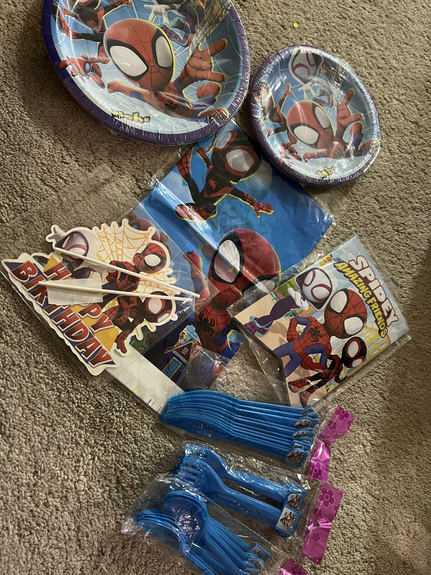 Spiderman And Friends Party Supplies