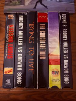 Skateboard vhs tapes
