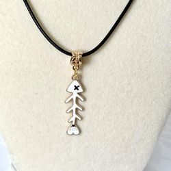 Fishbone Necklace 