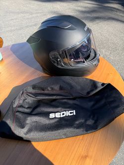 Sedici Full-Face Motorcycle Helmet with Bag, size m