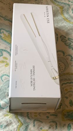 New Hair Flat Iron Straightener With Travel Bag