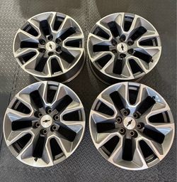 Chevy 20” Genuine Rims Set of 4