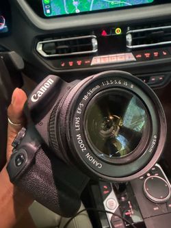 Canon EOS Rebel T7 with EF-S 18-55mm IS II Lens