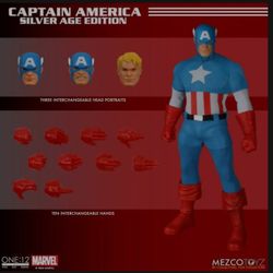 Mezco Captain America (Silver Age)