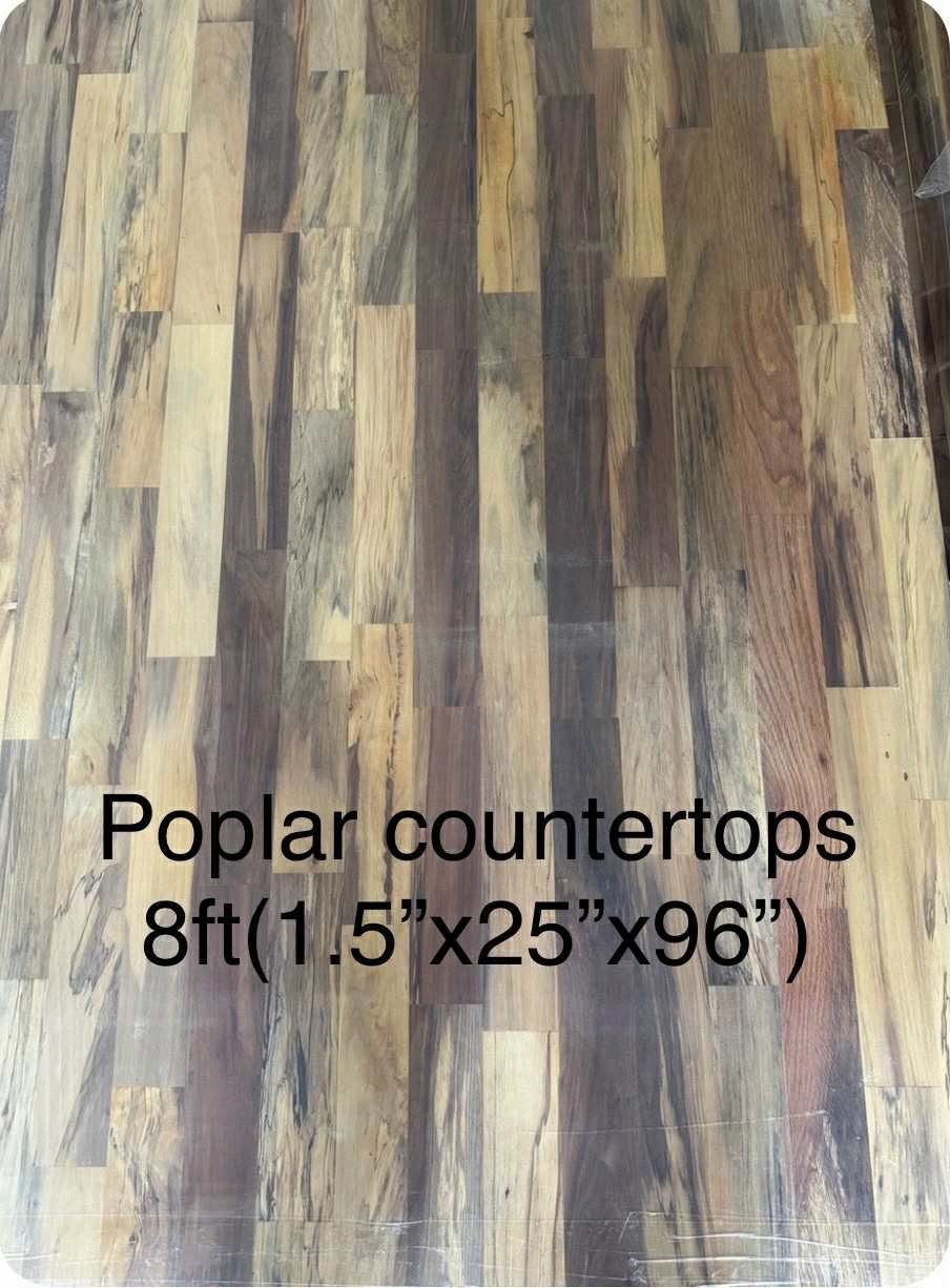 POPLAR LIVE EDGE TABLE TOP βοΈ