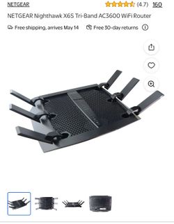 Netgear Nighthawk X6S Blazing speed wifi modem