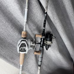 Baitcaster And Spinning Combo 