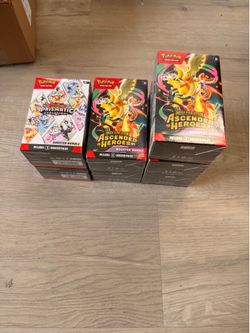Ascended heroes boosters