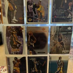 Kobe Bryant 18 Card Lot 