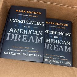 Experience The American Dream Book