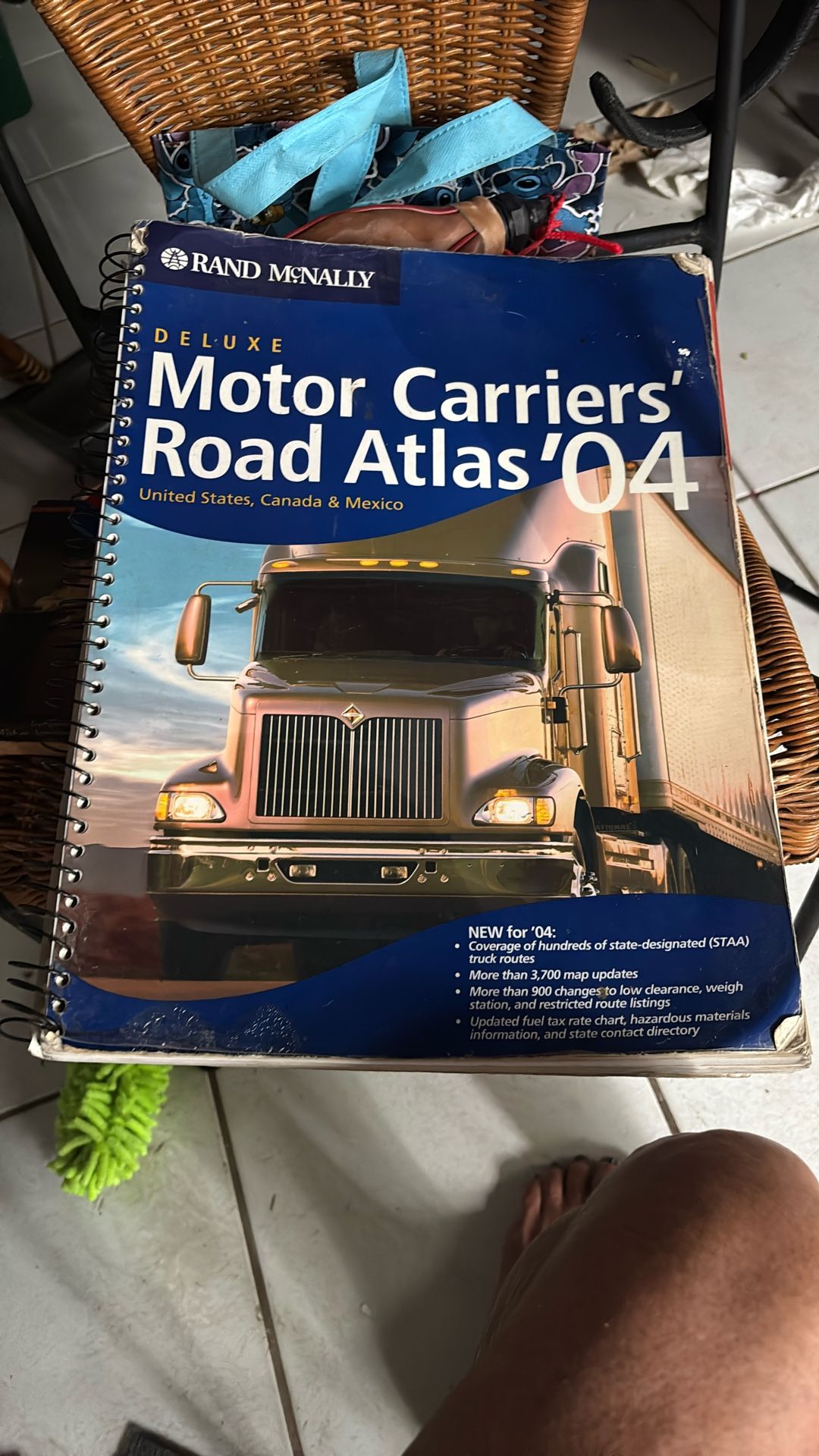 Vehicle Rand McNally deluxe Motor Carriers Rd., Atlas
