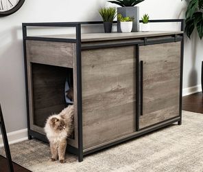 Litter-Robot Storage Cabinet / Hidden Cat Litter Box Enclosure