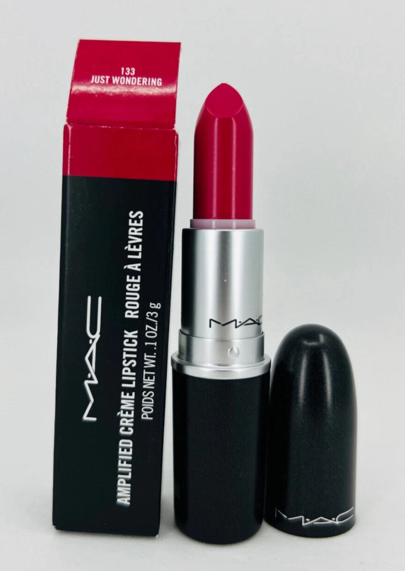 MAC Amplified Creme Lipstick - 133 JUST WONDERING - .1oz./3g