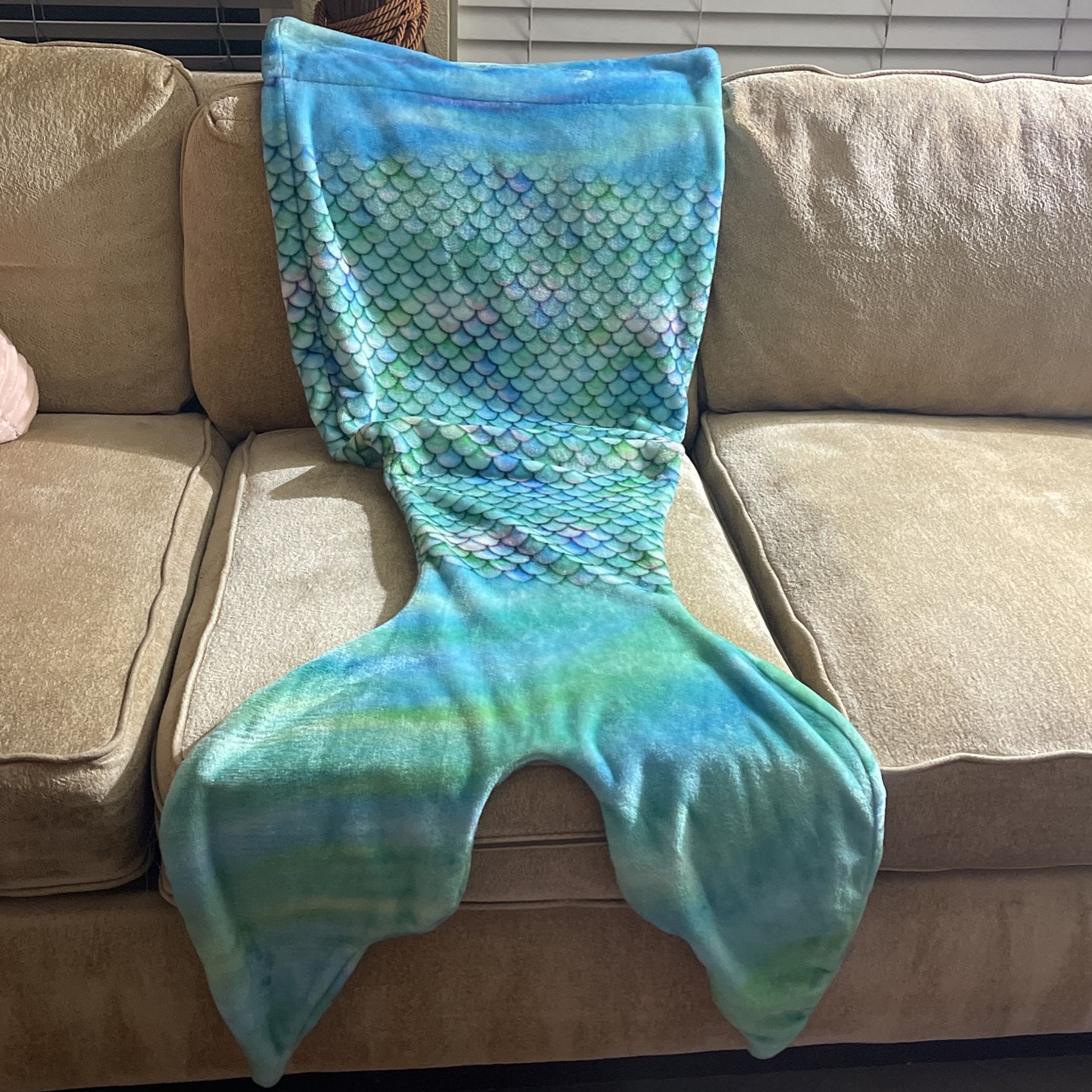 Comfy Mermaid Tail Cover For Age 5-12