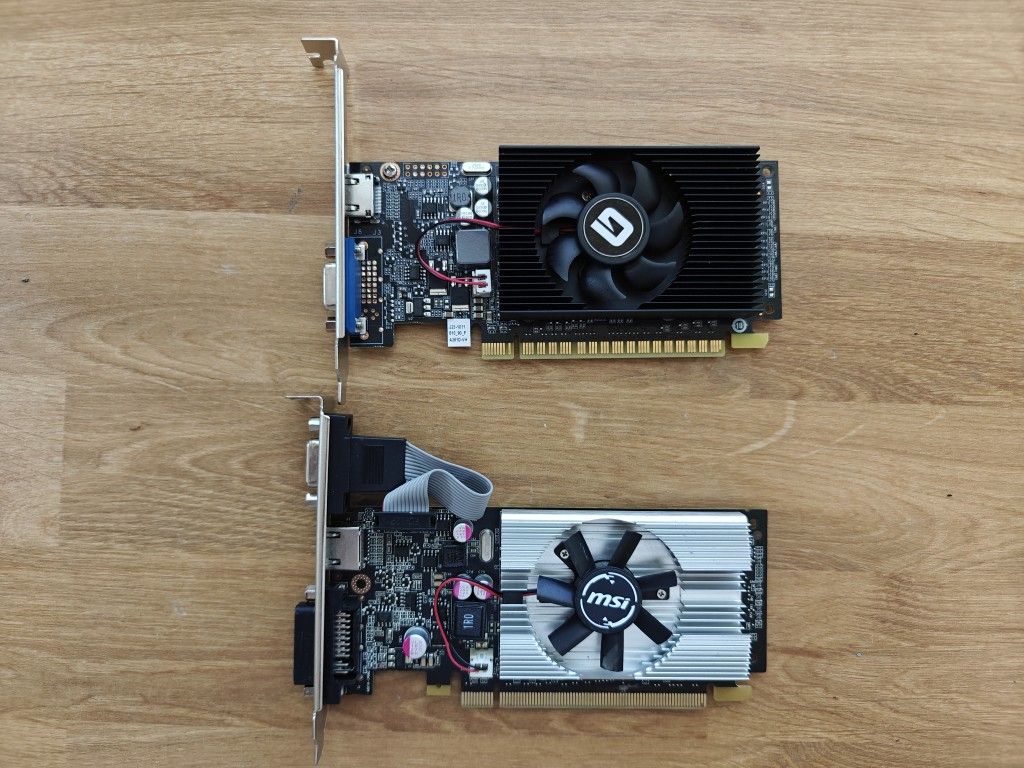 Basic Video Cards For Computer Desktop PC Nvidia GT 610