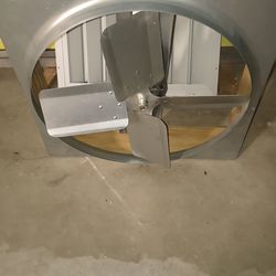 Attic ventilation fan