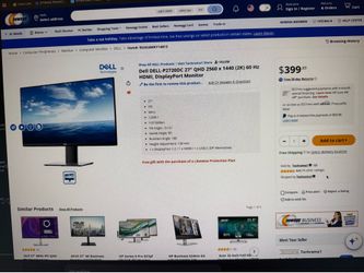Dell 2720DC monitor