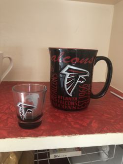 Mug and shot glass