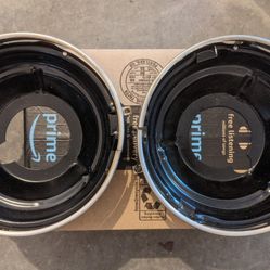 Vintage 7 inch round headlight brackets