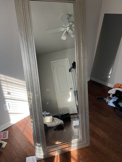 Large standing mirror