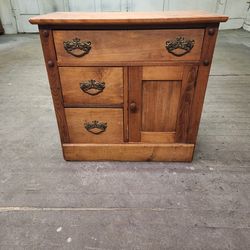Antique Oak Commode