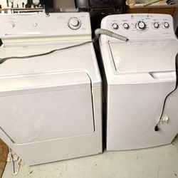 WASHER & GAS-DRYER Set - GE [4.2 cu.ft.] & MAYTAG [7.1 cu.ft.]